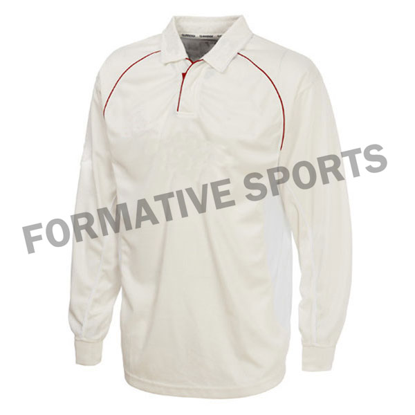 Customised Test Cricket Shirt Manufacturers in Afghanistan
